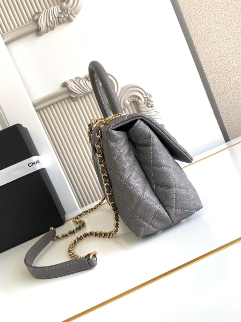 Ch**el top handle bags